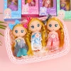 Cartoon princess dolls, girls' role-playing toys, kindergarten gifts, dolls in boxes, keychains, street stalls Specification image